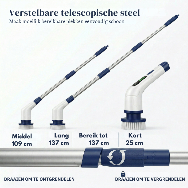 TurboScrub™ | Slim schoonmaken, zonder moeite