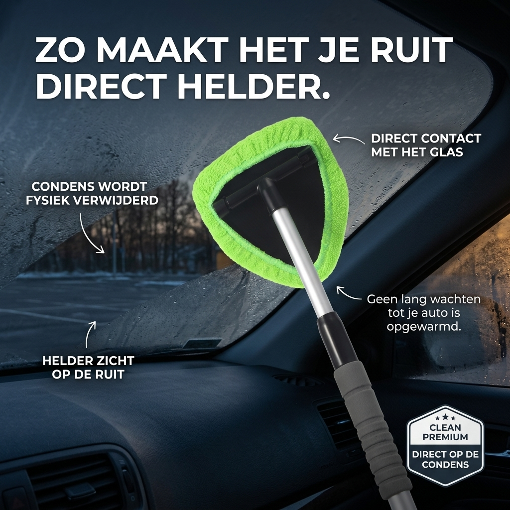 ClearView™ | Van beslagen naar helder in seconden
