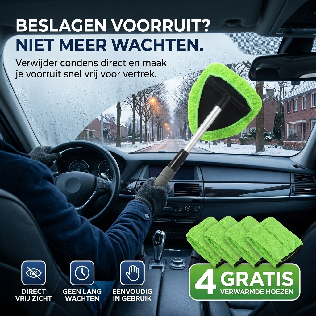 ClearView™ | Van beslagen naar helder in seconden