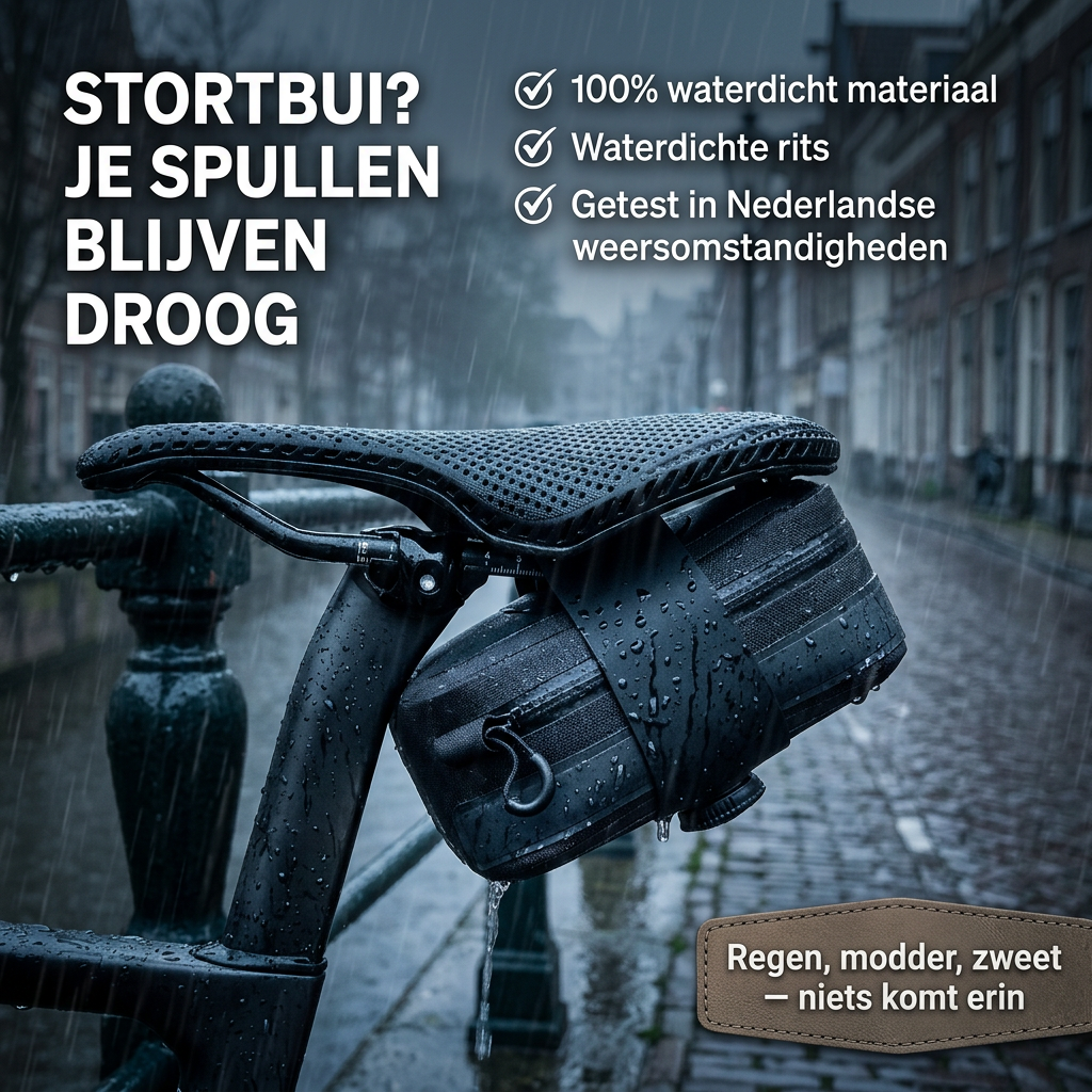 CyclePod™ | Je essentials droog & veilig, tijdens elke rit.