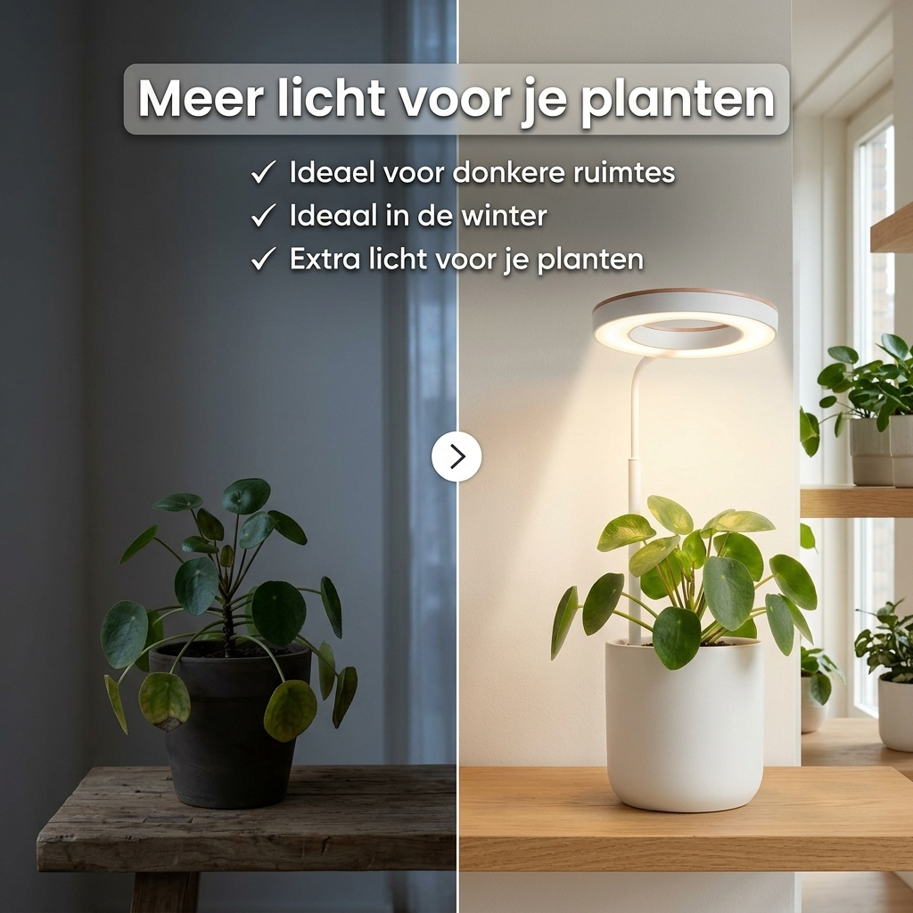 NovaLeaf – Moderne LED-Lamp Voor Kamerplanten