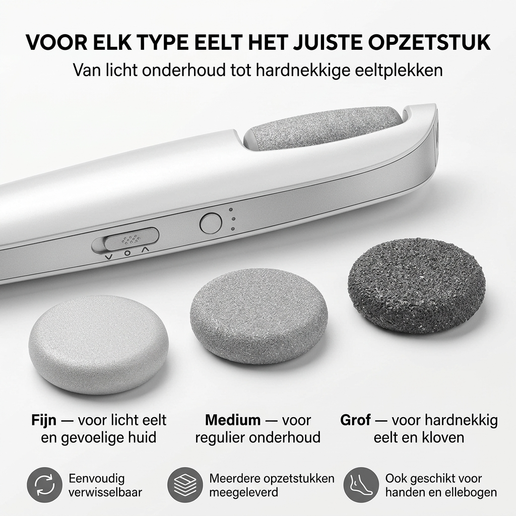 PowerSole™ | Professionele Eeltverwijderaar — Zachte Voeten in 5 Minuten