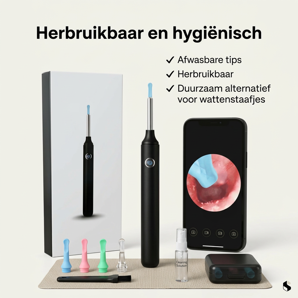 SmartScoop | Innovatief Oorreinigen Met Smartphone‑Weergave