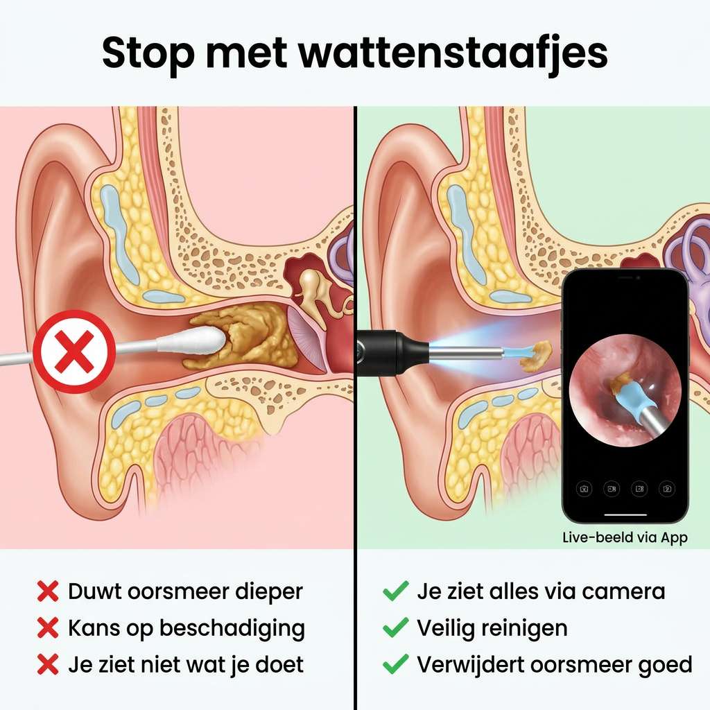 SmartScoop | Innovatief Oorreinigen Met Smartphone‑Weergave
