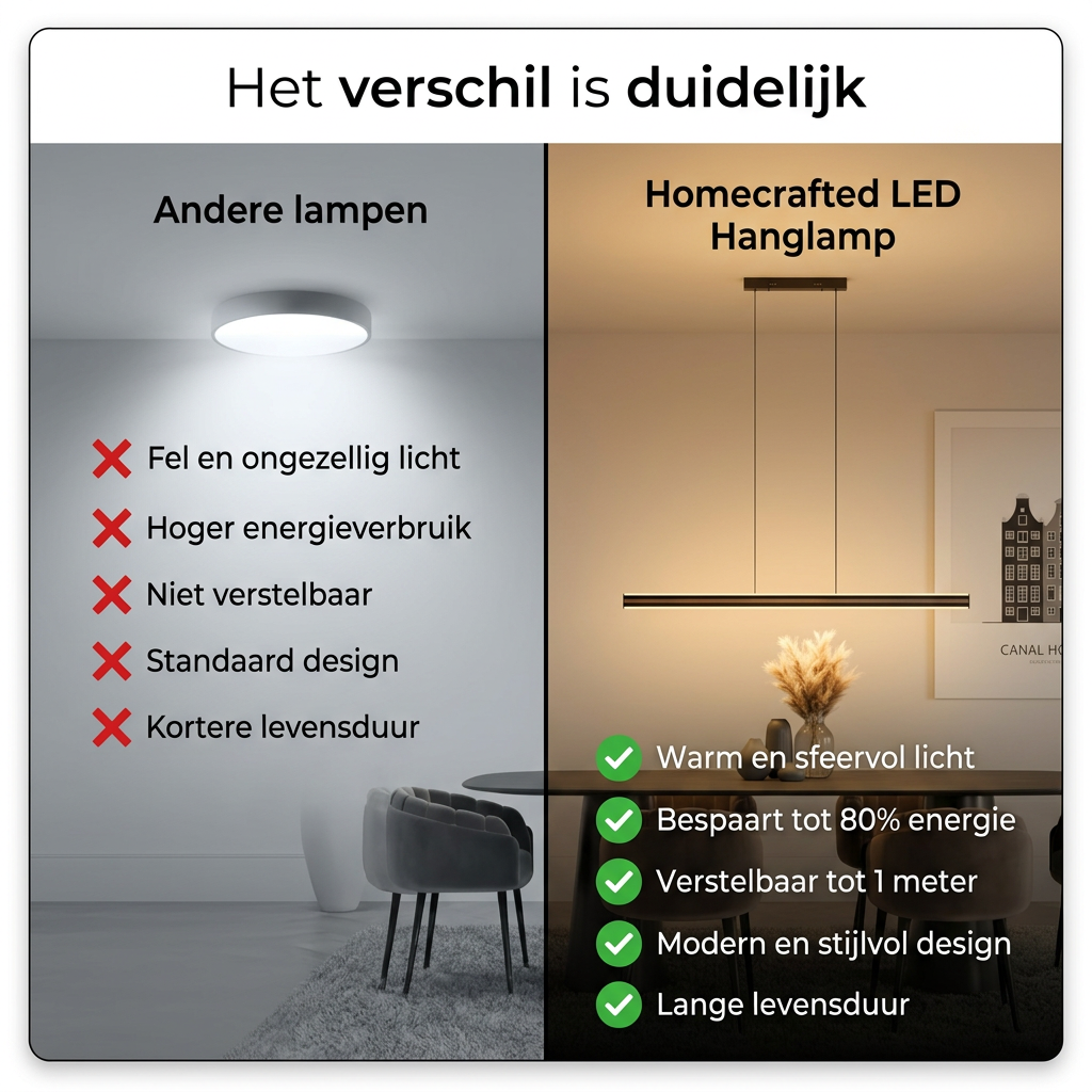 HomeCrafted LED Hanglamp