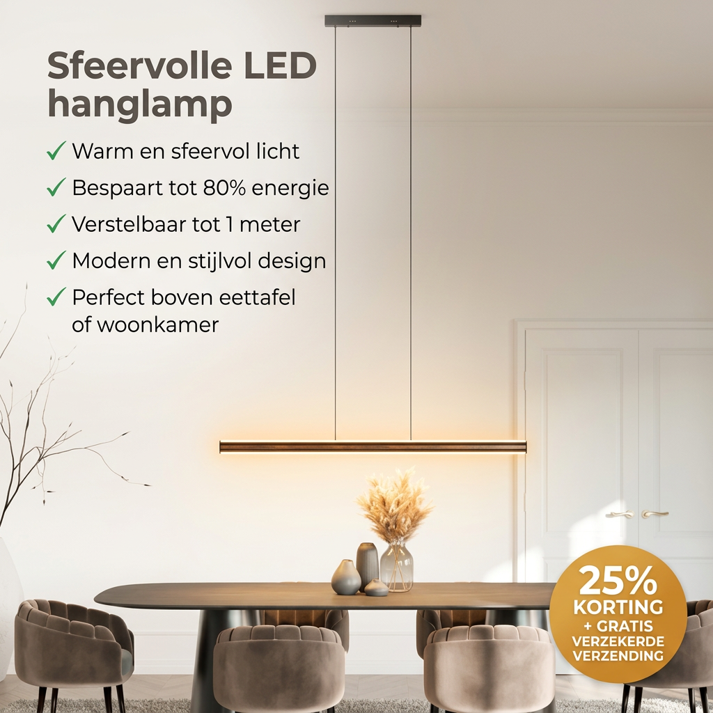 HomeCrafted LED Hanglamp