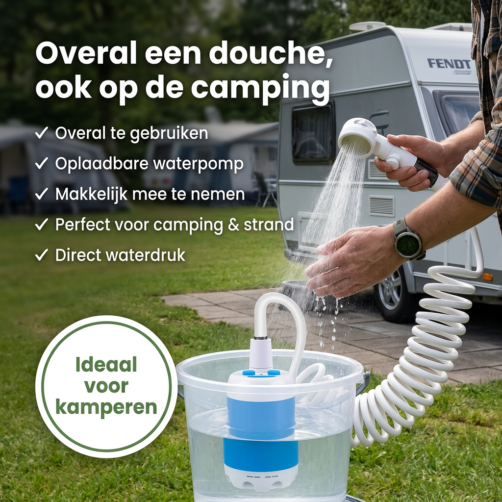 HomeCrafted Draagbare Waterpomp Kit