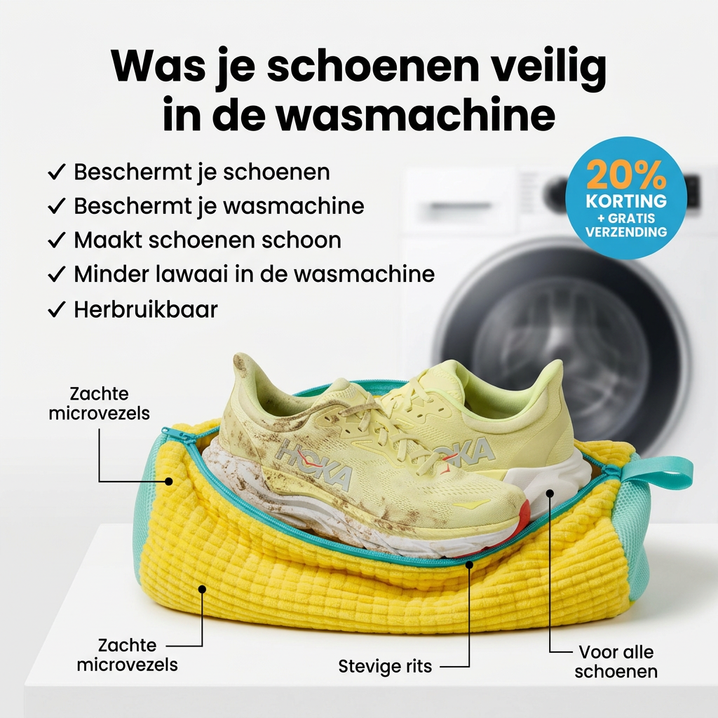 De Schoenenwaszak – Schone schoenen waren nog nooit zo makkelijk