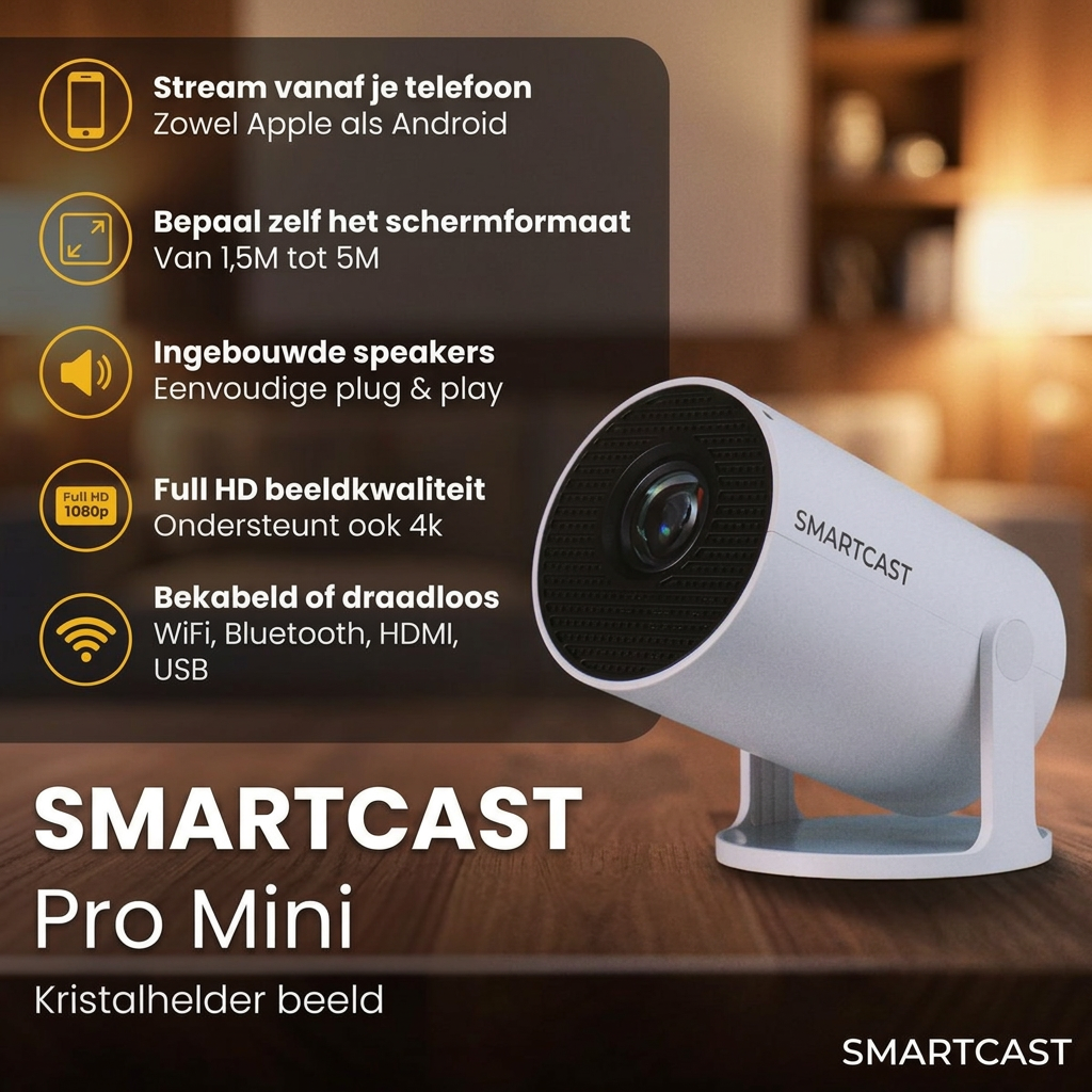 SmartCast Pro | Bioscoopkwaliteit in je eigen woonkamer