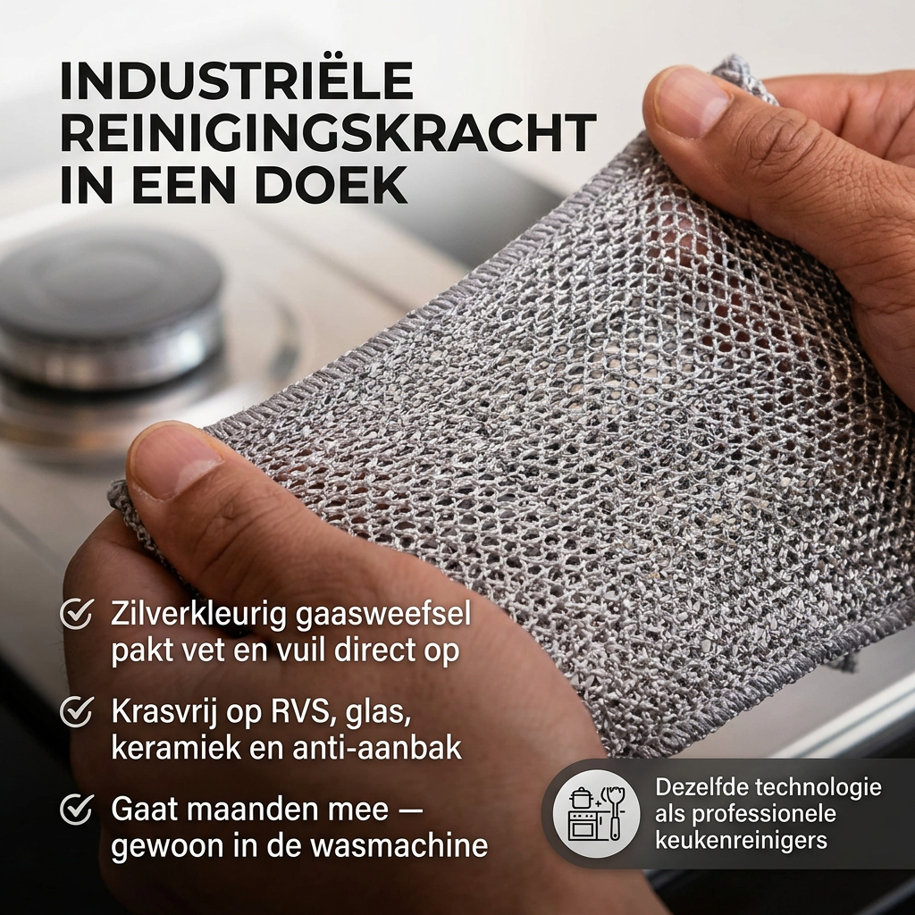 CleanEasy™ | Sterk en krasvrij voor elke schoonmaakklus!
