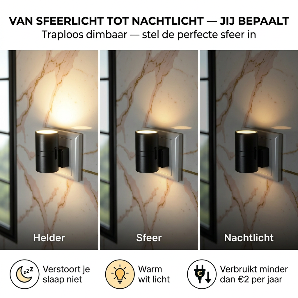 SmartGlow™ | Ambient Plug Lamp