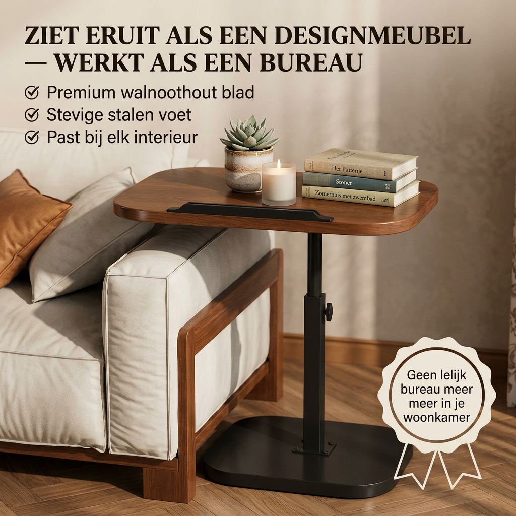 LapStand™ | Van bank naar werkplek in seconden