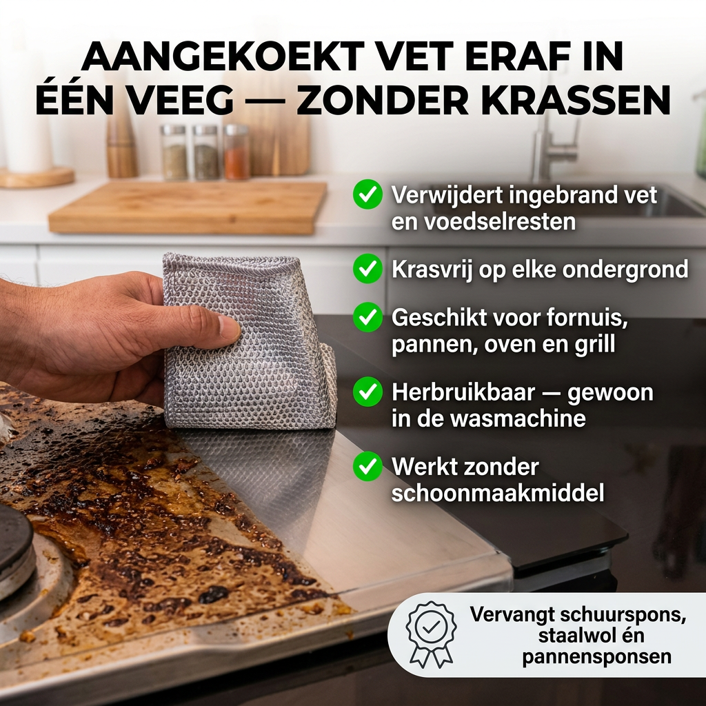 CleanEasy™ | Sterk en krasvrij voor elke schoonmaakklus!