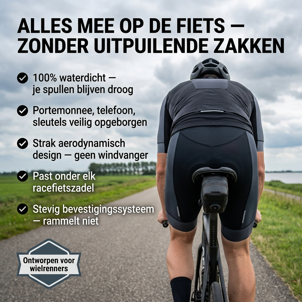 CyclePod™ | Je essentials droog & veilig, tijdens elke rit.