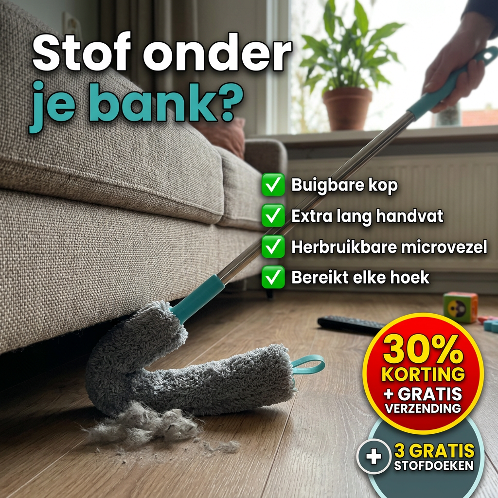 DustReach™ Buigbare stofwisser | +3 GRATIS Stofdoeken