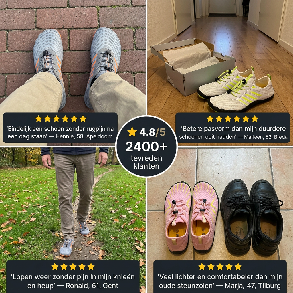 FreeStep | Ergonomische & orthopedische Barefoot Instapschoenen