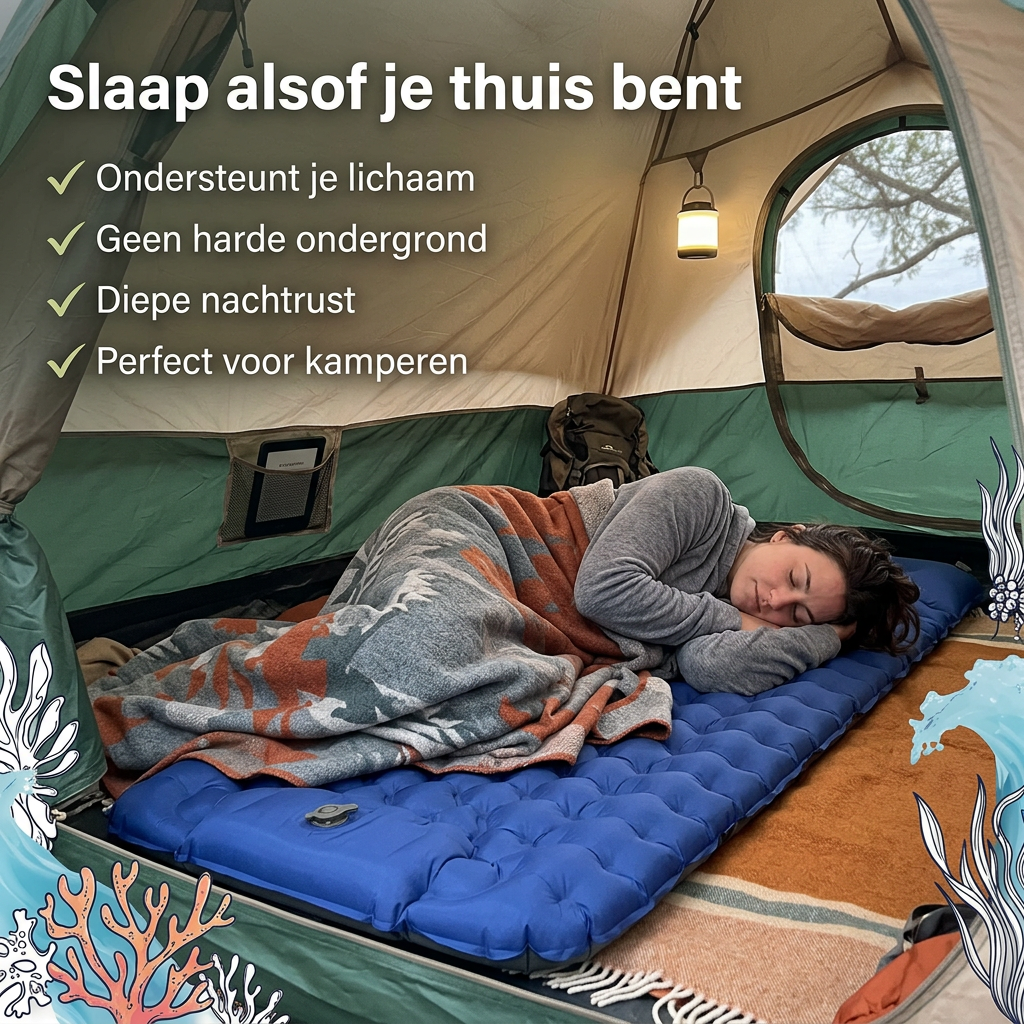 CampRest | Binnen seconden klaar om te slapen