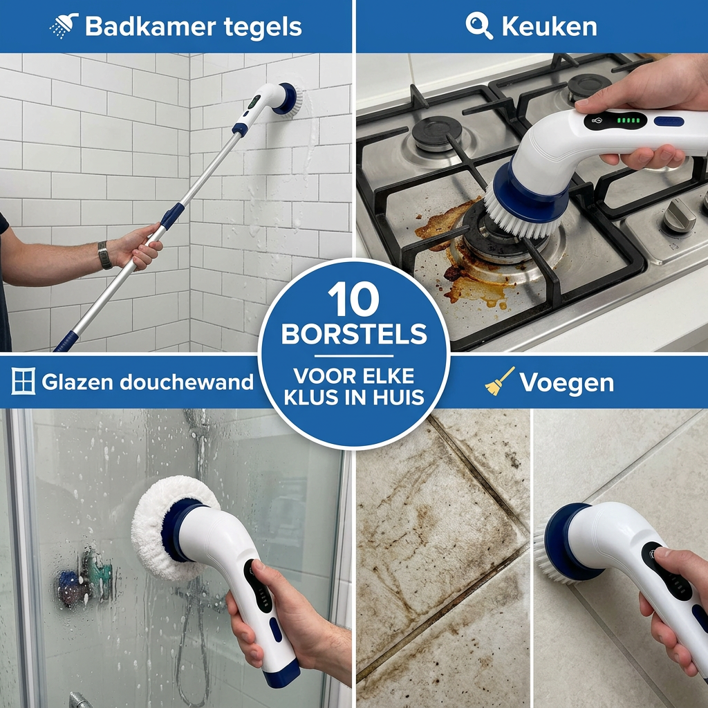 TurboScrub™ | Slim schoonmaken, zonder moeite