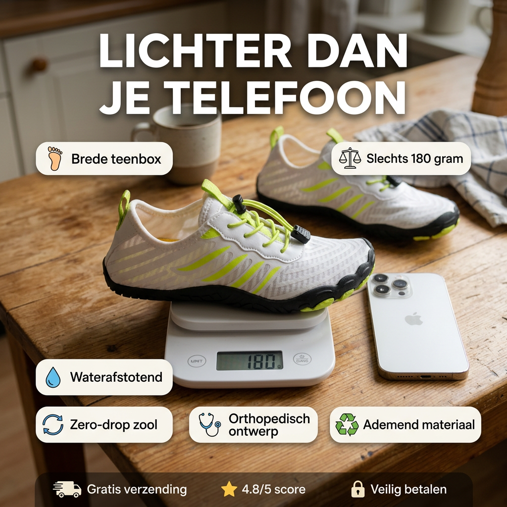 FreeStep | Ergonomische & orthopedische Barefoot Instapschoenen