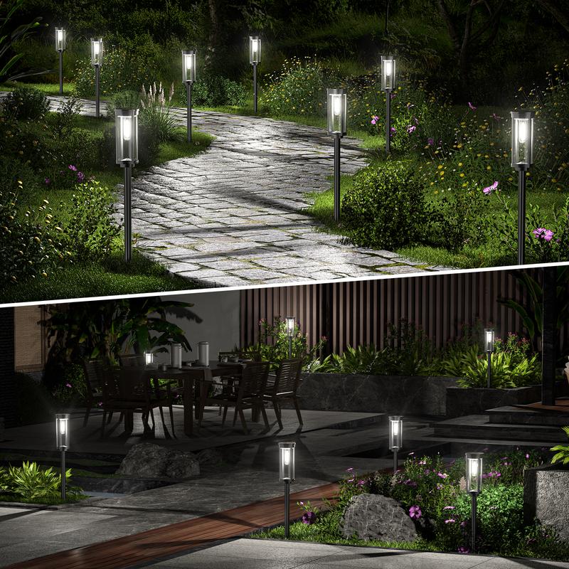 SolarGlow – Set van Tuinlampen