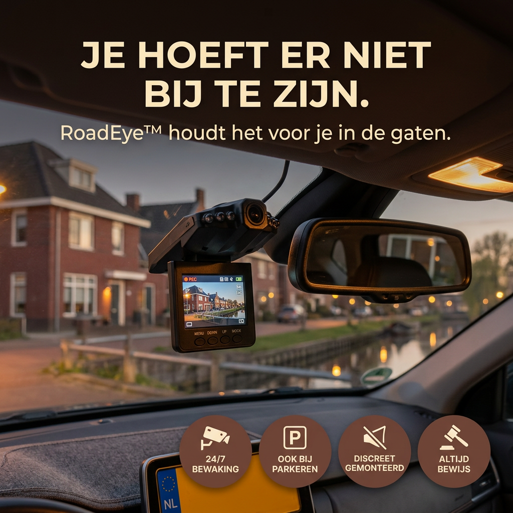 RoadEye™ | Altijd bewijs, ook als je er niet bent