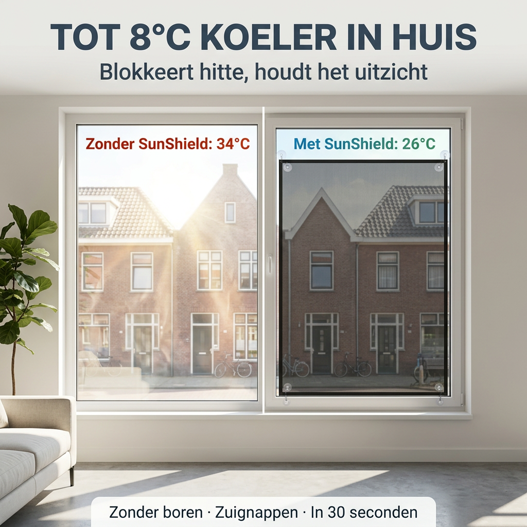 SunShield™ | Stop de hitte. Houd het uitzicht.