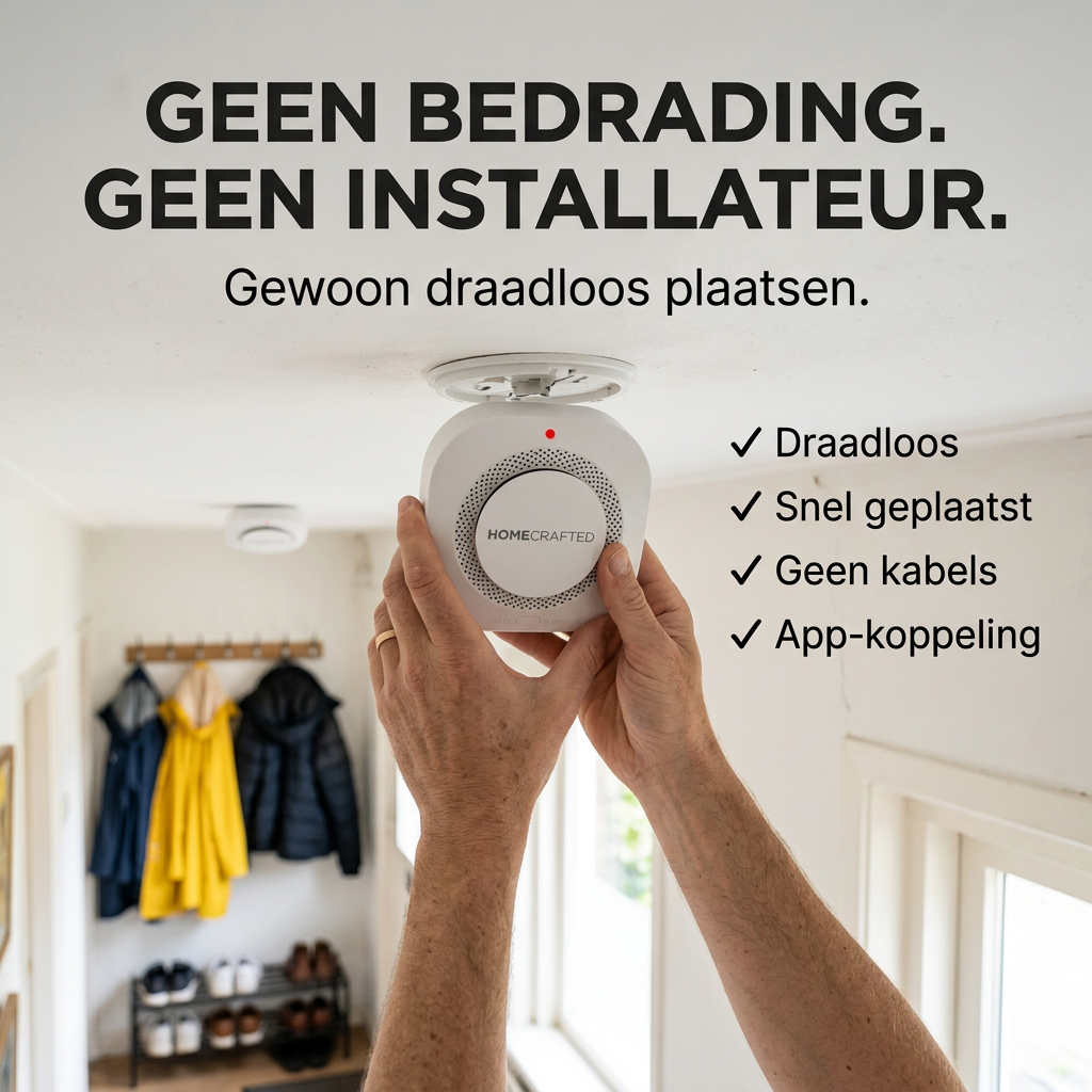 SmokeGuard™ | De rookmelder die je gezin écht op tijd wakker maakt