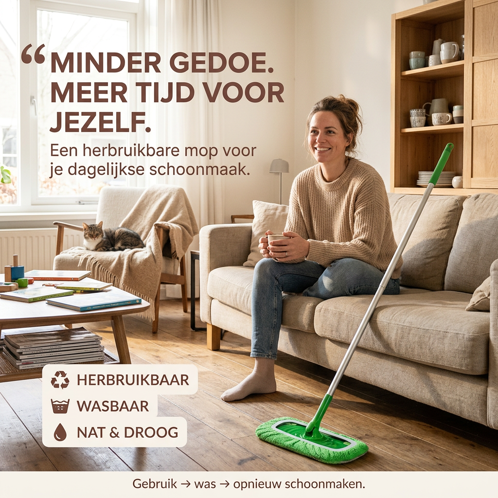 CleanSweep™ | Maak schoonmaken makkelijker én goedkoper