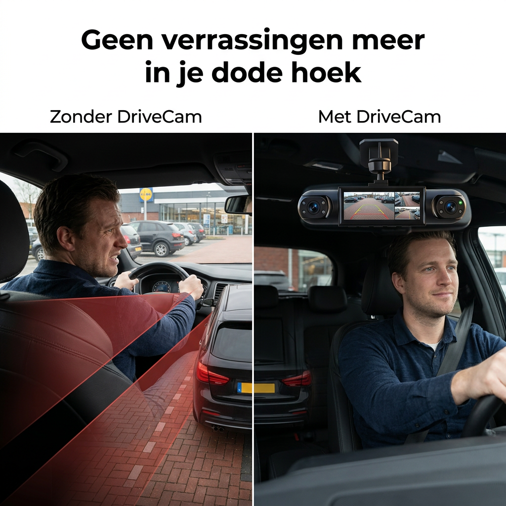 DriveCam™ | Draadloze dashcam die alles ziet rond je auto