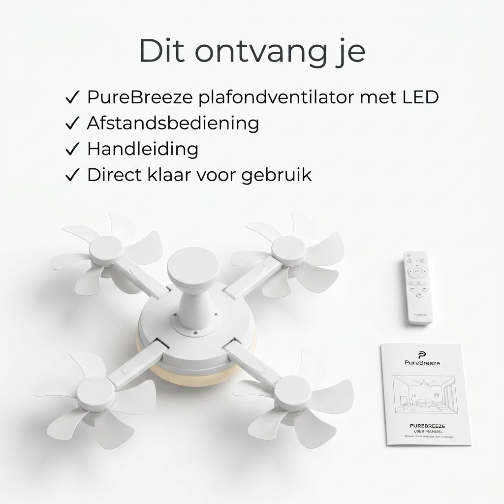 PureBreeze™ | Geniet elke dag van koele lucht en helder licht