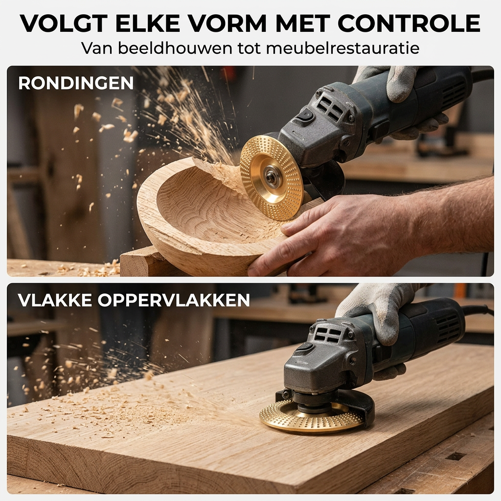 BuffMaster™ | Vorm hout in minuten in plaats van uren