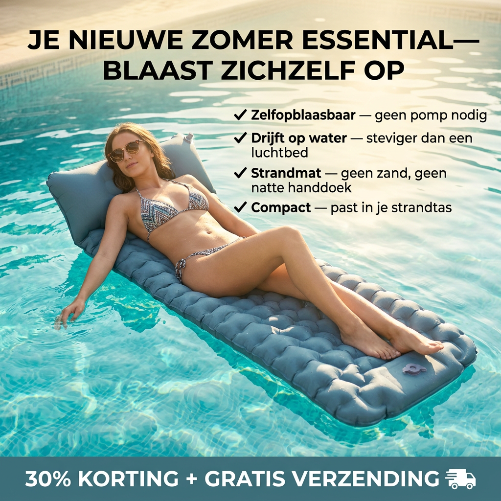 FloatRest™ | Drijf, lig, relax — overal