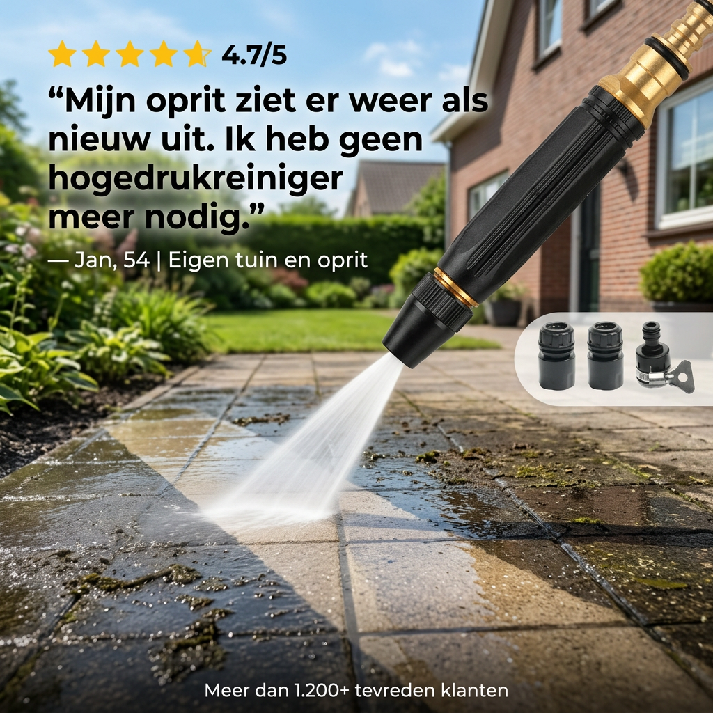 JetMaster™ | Krachtige straal voor elke schoonmaakklus