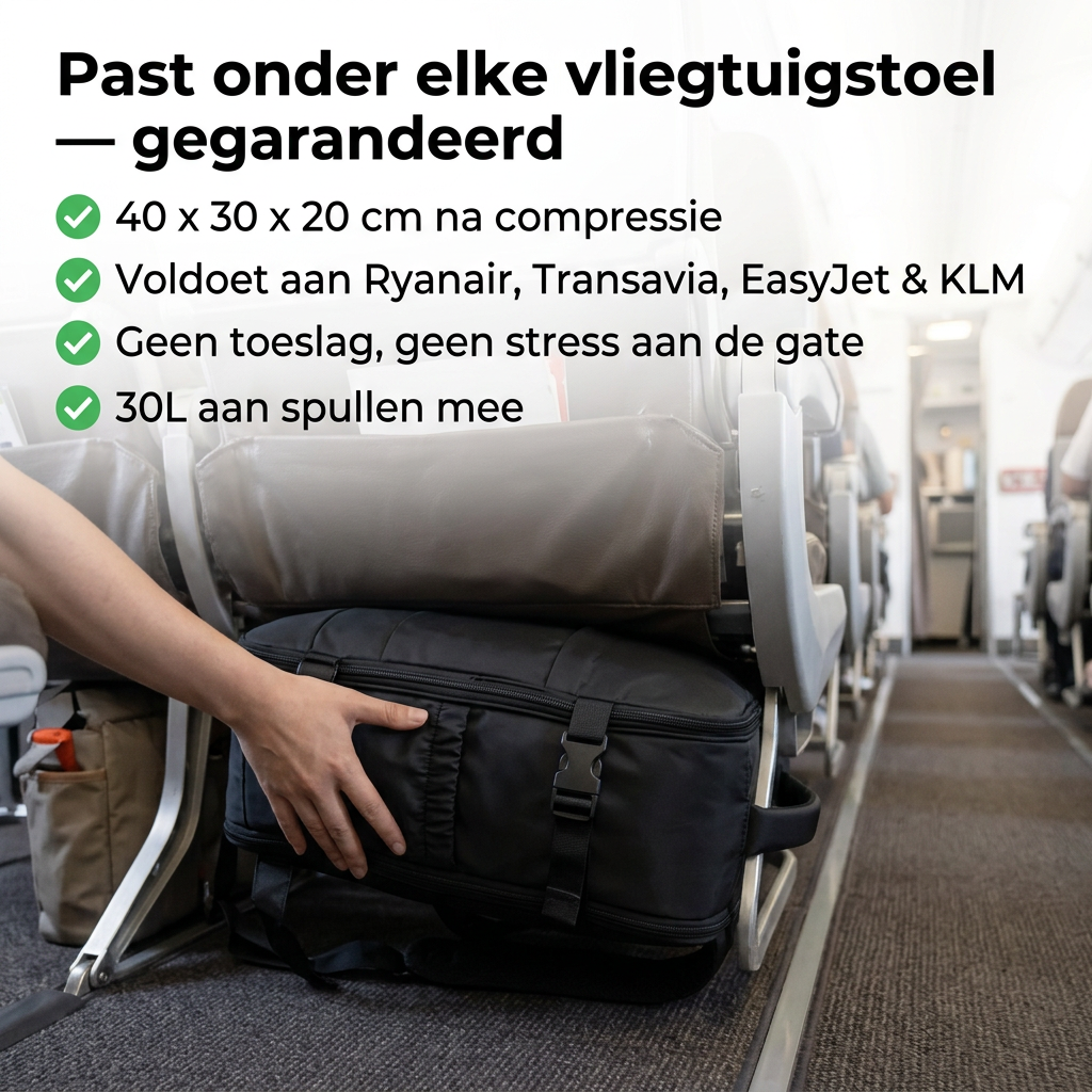 FlyPack™ | Alles mee, niks bijbetalen