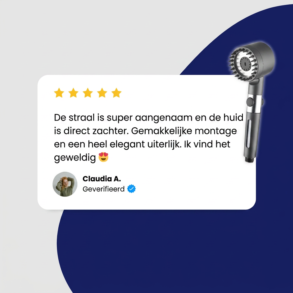 PureFlow™ | Gefilterde Hogedruk Douchekop