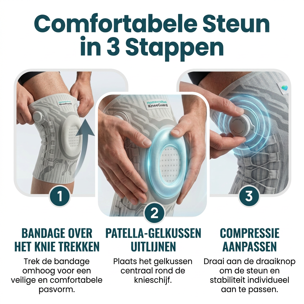 KneeGuard™ | Verstelbare Kniebrace voor Meer Stabiliteit